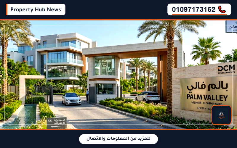 أسعار كمبوند بالم فالي الشيخ زايد Palm Valley قرار وزاري وجدول أقساط