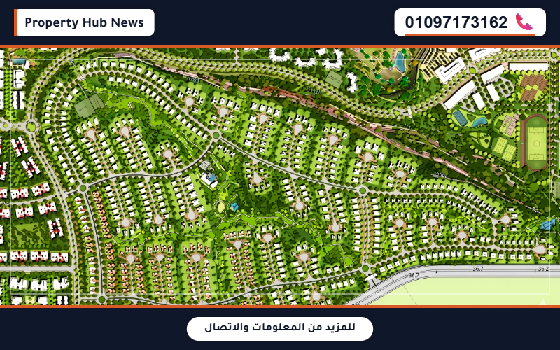 التصميم المعماري الراقي في كمبوند بالم هيلز التجمع الخامس