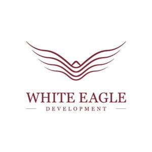 شعار شركة وايت إيجل للتطوير العقاري White Eagle Development